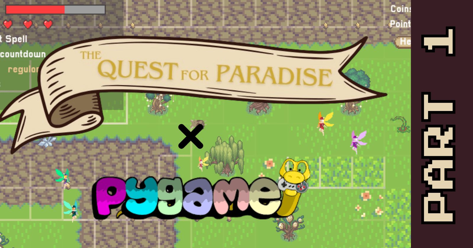 Building a fantasy top-down game in Python (Part 1)