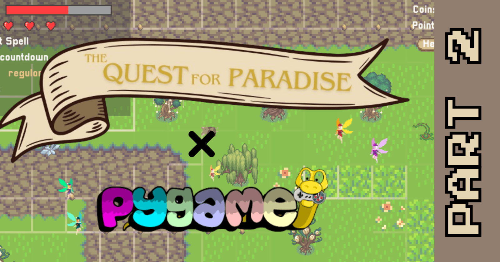 Building a fantasy top-down game in Python (Part 2)