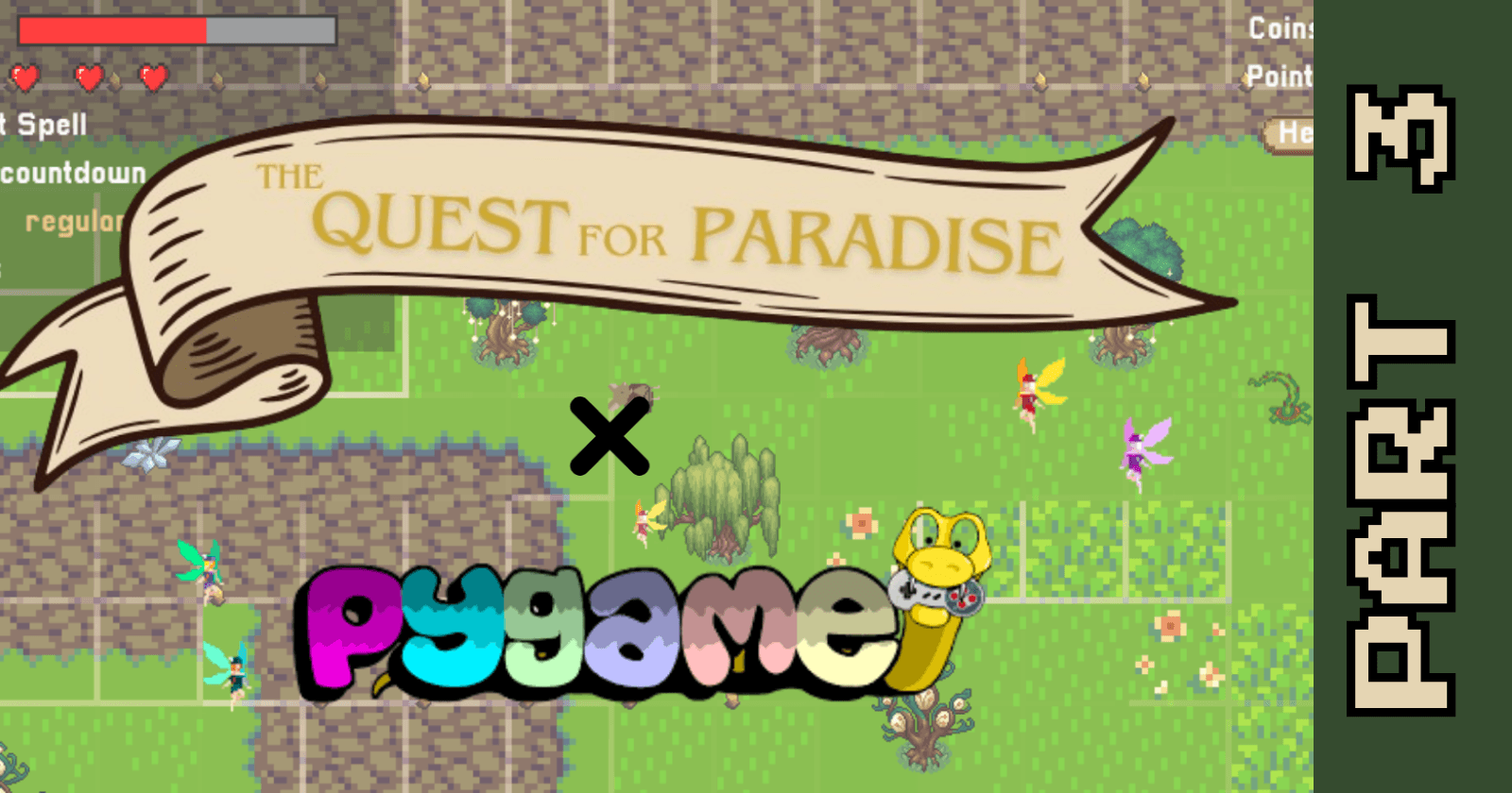 Building a fantasy top-down game in Python (Part 3)