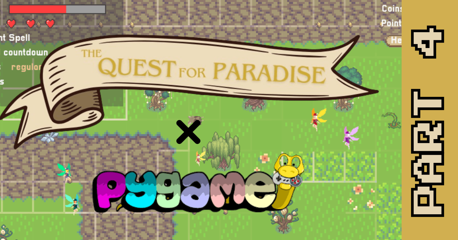 Building a fantasy top-down game in Python (Part 4)